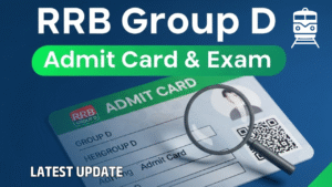 RRB Group D Admit Card 2025 OUT Soon | Download Link & Exam Date Latest Update