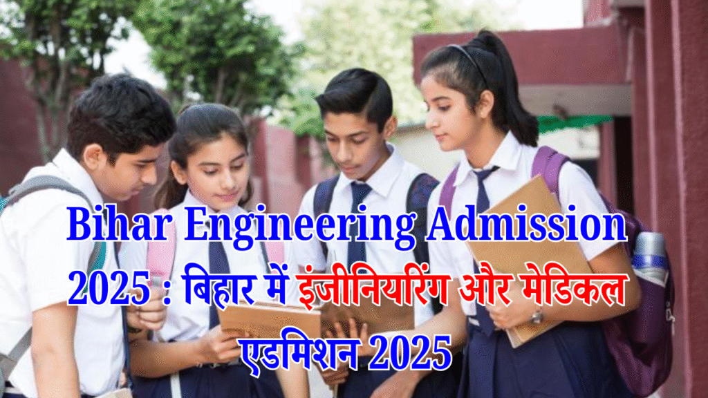 Bihar Engineering Admission 2025 : बिहार में इंजीनियरिंग और मेडिकल एडमिशन 2025
