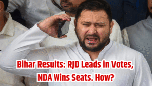 Bihar Results: RJD Leads in Votes, NDA Wins Seats. How?