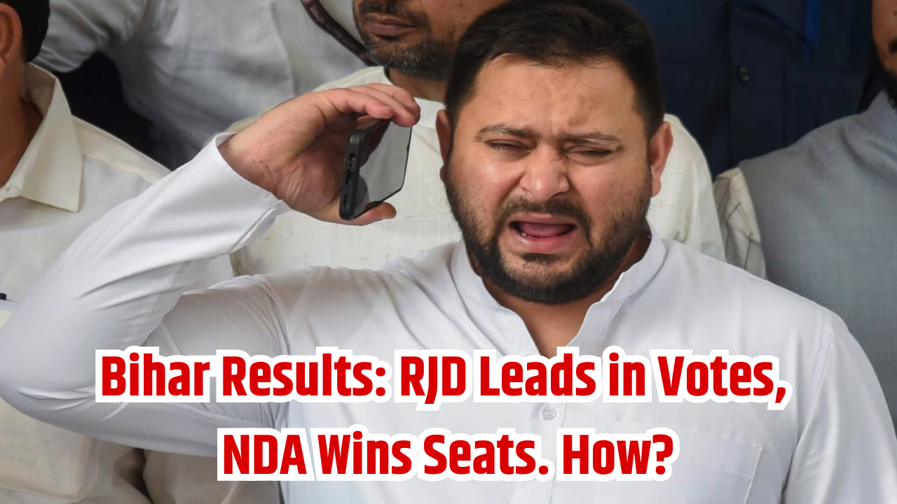 Bihar Results: RJD Leads in Votes, NDA Wins Seats. How?